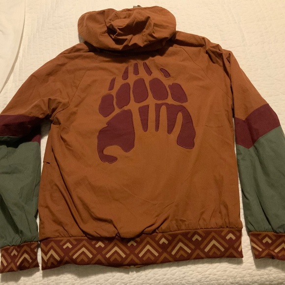 Disney Brother Bear Koda & Kenai Color Block Windbreaker XS - Picture 1 of 10